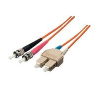 equip Pro - Câble réseau - mode unique SC (M) pour mode unique ST (M) - 5 m - 5 m - fibre optique - 9 / 125 micromètres - OS2 - sans halogène - jaune