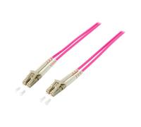 equip Pro Cordon de raccordement LC multi-mode (M) pour LC multi-mode (M) 10 m fibre optique 50 - 125 microns OM4 sans halogène…