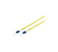 equip Pro - Cordon de raccordement - mode unique LC (M) pour mode unique LC (M) - 10 m - fibre optique - duplex - 9 / 125 micromètres - OS2 - sans