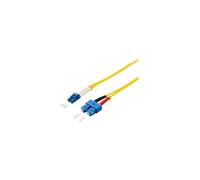 equip Pro - Cordon de raccordement - mode unique SC (M) pour mode unique LC (M) - 5 m - fibre optique - duplex - 9 / 125 micromètres - OS2 - sans