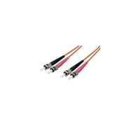 equip Pro - Cordon de raccordement - mode unique ST (M) pour mode unique ST (M) - 1 m - fibre optique - duplex - 9 / 125 micromètres - OS2 - sans