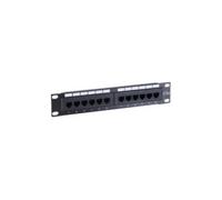 equip Pro - Tableau de connexions - RJ-45 X 12 - noir - 1U - 10