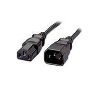 Equip 112100 Noir 1,8 m Coupleur C13 Coupleur C14