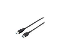 Equip - Rallonge de câble USB - USB type A (M) pour USB type A (F) - USB 3.0 - 2 m - noir