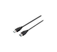 Equip - Rallonge de câble USB - USB type A (M) pour USB type A (F) - USB 3.0 - 3 m - noir