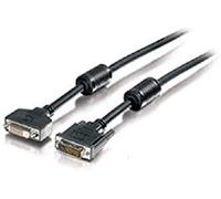 Equip Rallonge DVI DualLink avec Double Noyau ferrite Noir 3 m