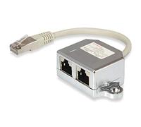 Equip Répartiteur C5 – 1 x RJ45, 2 x RJ45 mâle vers femelle, 0,15 m