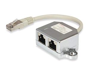 Equip Répartiteur C5 1 x RJ45 2 x RJ45 mâle vers Femelle 0 15 m