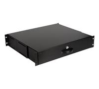 Equip Tiroir Rack 19" EZD-2-B pour armoire serveur 2U, verrouillable, Noir
