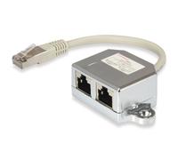Equip Splitter C5 1xRJ45 2xRJ45 St/Bu 0,15m