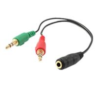 EQUIP Splitter Y Jack 3.5'' 2 x femelles 1 x male