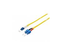 Equip LWL-Patchkabel-Glasfaserkabel (ST->ST 5.00m Singlemode Duplex OS2 gelb Pol