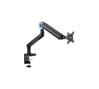 Equip Support Bureau Moniteur 17-35" Ref 650184 VESA 75x75/100x100 mm, Inclinaison ±40°, Pivot ±90°, Rotation 360°, Charge Max 10.5kg, Noir