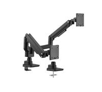 Equip 650182 Support de bureau haute performance pour deux écrans 17""-35"" Noir
