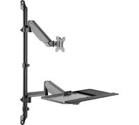Equip Support de table 17"-32"/ 1TFT 8kg 360°+Nb.halter. sw lite Retail
