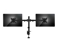 Equip – Support de table double écran 13-27" inclinable/pivotant 360° VESA 100x100 jusqu'à 8 kg