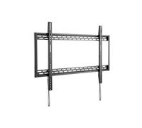 equip - Support - pour écran plat - acier - noir - Taille d'écran : 60"-100" - montable sur mur