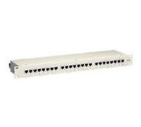 equip - Tableau de connexions - CAT 5e - UTP - RAL 7035 - 1U - 19" - 24 ports