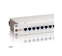 equip - Tableau de connexions - noir - 1U - 19" - 16 ports