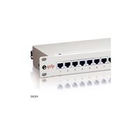 equip - Tableau de connexions - noir - 1U - 19" - 16 ports