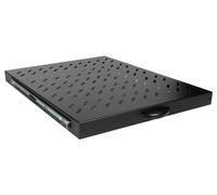 Equip Tablette extensible 19" 1U 800 mm Noir