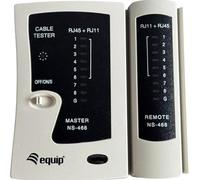 Equip Testeur de câble pour câbles réseau RJ45, RJ12 et RJ11