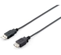 Equip USB 2.0 Verlaengerung A->A 5m S/B schwarz