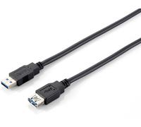 Equip 128398 Câble d'extension USB 3.0, A/M vers A/F, 2.0m, 5Gbps, noir