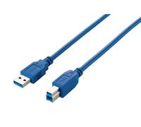 Equip USB 3.0 Kabel A auf B 180cm S/S Blau 1,80 Meter