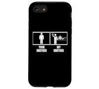 Équipage de Cabine Votre frère, Mon frère, Agent de Bord drôle Coque pour iPhone SE (2020) / 7/8
