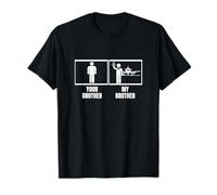 Équipage de Cabine Votre frère, Mon frère, Agent de Bord drôle T-Shirt
