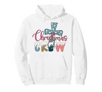 Équipage de Noël Jésus Joyeux Noël Chrétiens Aiment Christ Sweat à Capuche