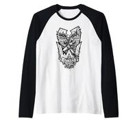 Équipage de Style Shaolin Urban Warrior Hip Hop Graffiti Wings Manche Raglan