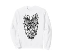 Équipage de Style Shaolin Urban Warrior Hip Hop Graffiti Wings Sweatshirt