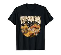 Équipage de Voyage 2026 T-Shirt Graphique avec Valeur