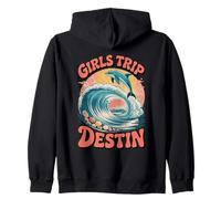 Équipage de Voyage pour Filles - Destin - Florida Besties Vacay Sweat à Capuche