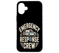 Équipage d'intervention d'urgence ambulancier EMT Pride Coque pour iPhone 16 Plus