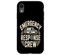 Équipage d'intervention d'urgence ambulancier EMT Pride Coque pour iPhone XR