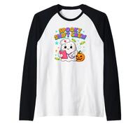 Équipage Effrayant fantôme Mignon infirmière Halloween médical Manche Raglan