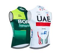 Équipe 2025 EAU Maillot de cyclisme été hommes Boraful vélo de route gilet Ropa Ciclismo équipe Pro équitation sans manches vélo Maillot T-shirt GRIS