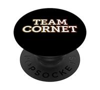 Équipe Cornets Un Fier Joueur du Cornet et Fierté Brass Band PopSockets PopGrip Adhésif