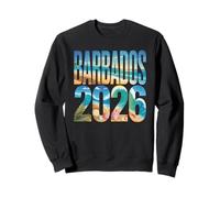 Équipe d'anniversaire des Filles de la Barbade 2026 Vacation City Trip Girls Sweatshirt