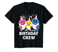 Équipe d'anniversaire Officielle Baby Shark pour garçons et Filles T-Shirt