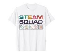 Équipe d'art et de mathématiques en génie Technique Scientifique - Steam Squad Group T-Shirt Graphique avec Valeur