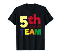 Équipe de 5e année Élève de cinquième année Élève École Professeur T-Shirt Graphique avec Valeur