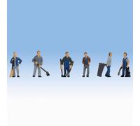 Equipe de 6 personnages d'entretien-N 1/160-NOCH 36116