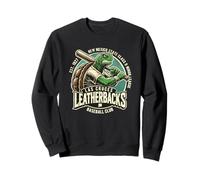 Équipe de baseball rétro des Leatherbacks de Las Cruces Sweatshirt