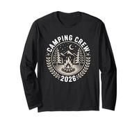 Équipe de Camping 2026 J'adore Faire du Camping dans Les Bois Manche Longue
