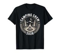 Équipe de Camping 2026 J'adore Faire du Camping dans Les Bois T-Shirt