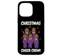 Équipe de Chorale de Noël ! Chanteurs Gospel Assortis Coque pour iPhone 14 Pro Max
